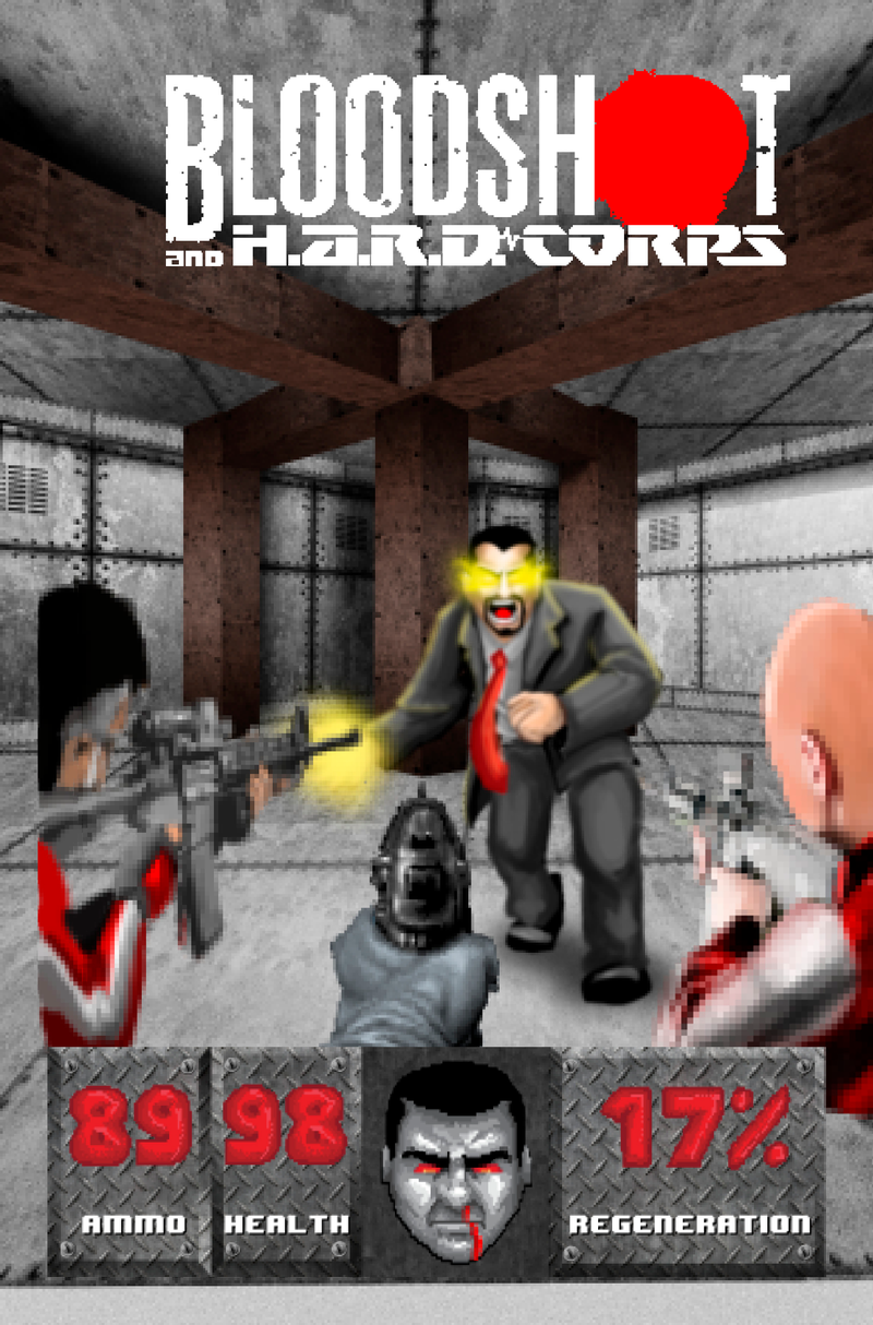 Illustration for article titled Modern-Day Superhero Comics Done Up as Your Favorite Retro Games